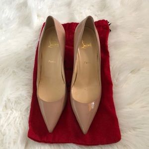 NEW Christian Louboutin Nude Heels